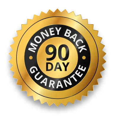 90 days money back guarantee